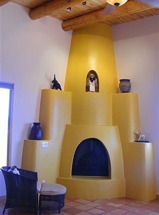 Kiva Fireplace