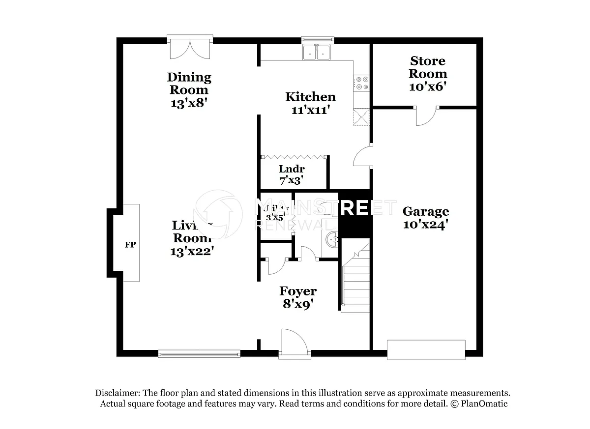 Floor Plan - 2042 Hilda Burns Pl