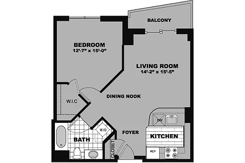 Floor plan Amherst