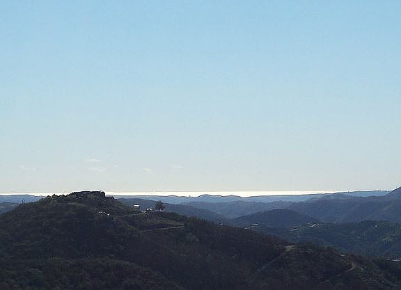 View of the Pacific Ocean