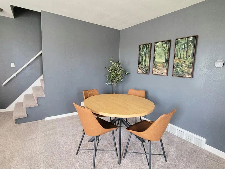 Dining area to enjoy your meals.