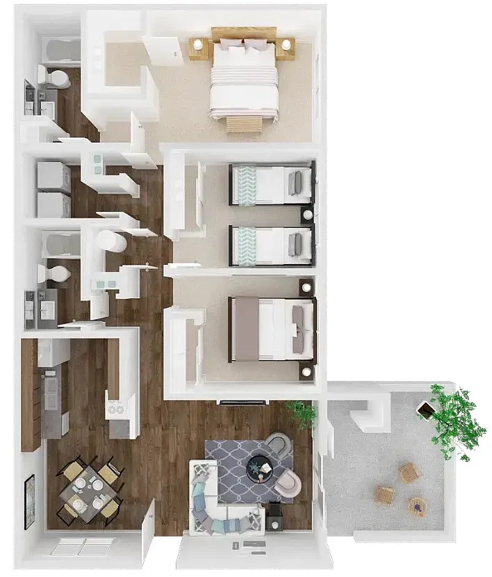 Floor plan 3X2