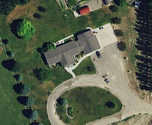 Satellite view of homestead