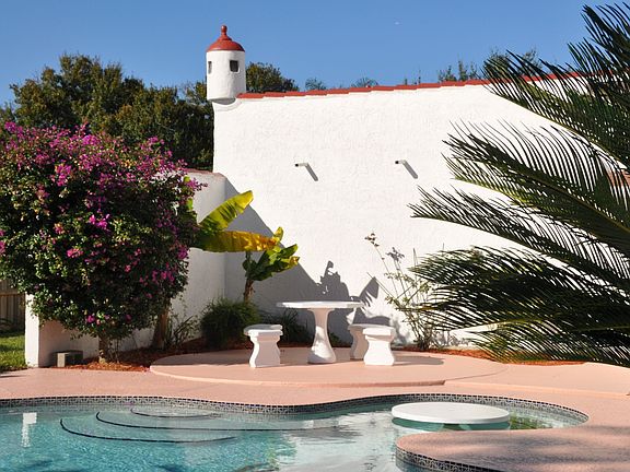 View of pool and entertainment area