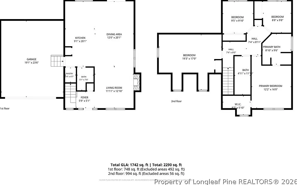 3 bed, 2.5 bath, 1742 sqft, $1,850 — Photo 2
