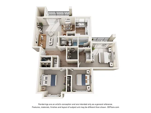 Floor plan C1 Renovated
