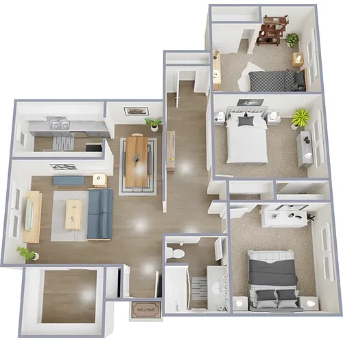 Floor plan Alpha