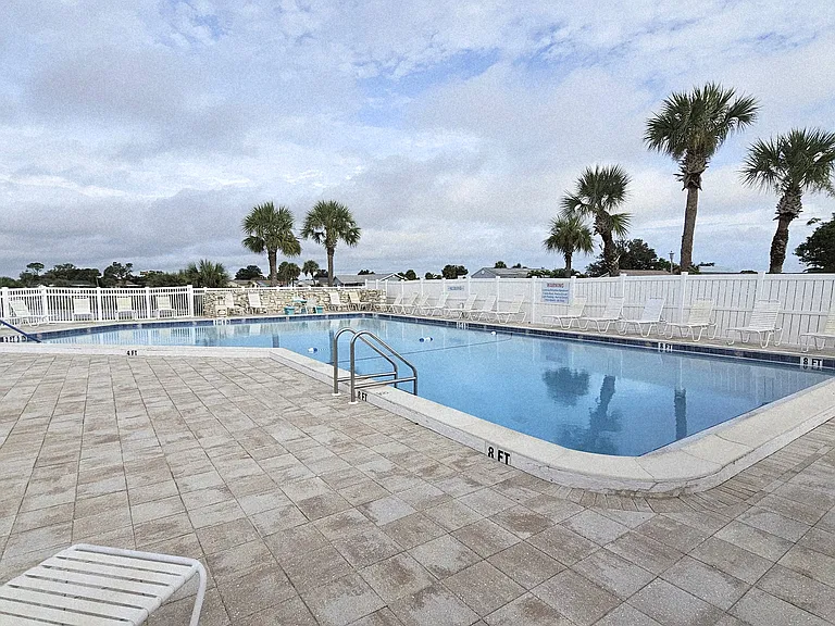 Heated pool