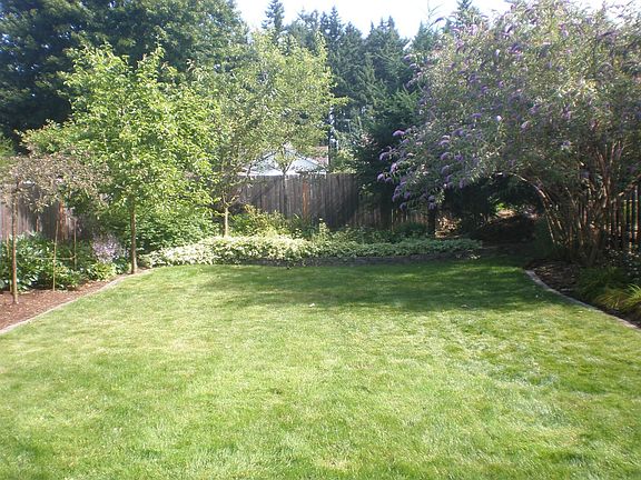Backyard Oasis from custom cedar deck