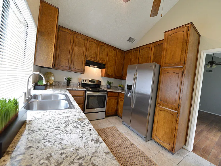 Kitchen With Granite Countertops