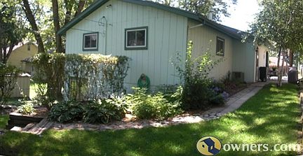 View of back yard and house
