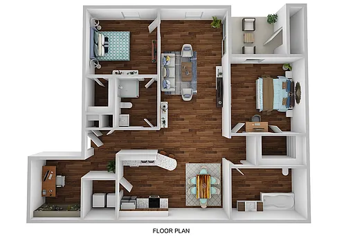 Floor plan B - Metro