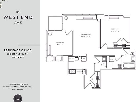 2nd image of 101 W End Ave #20C