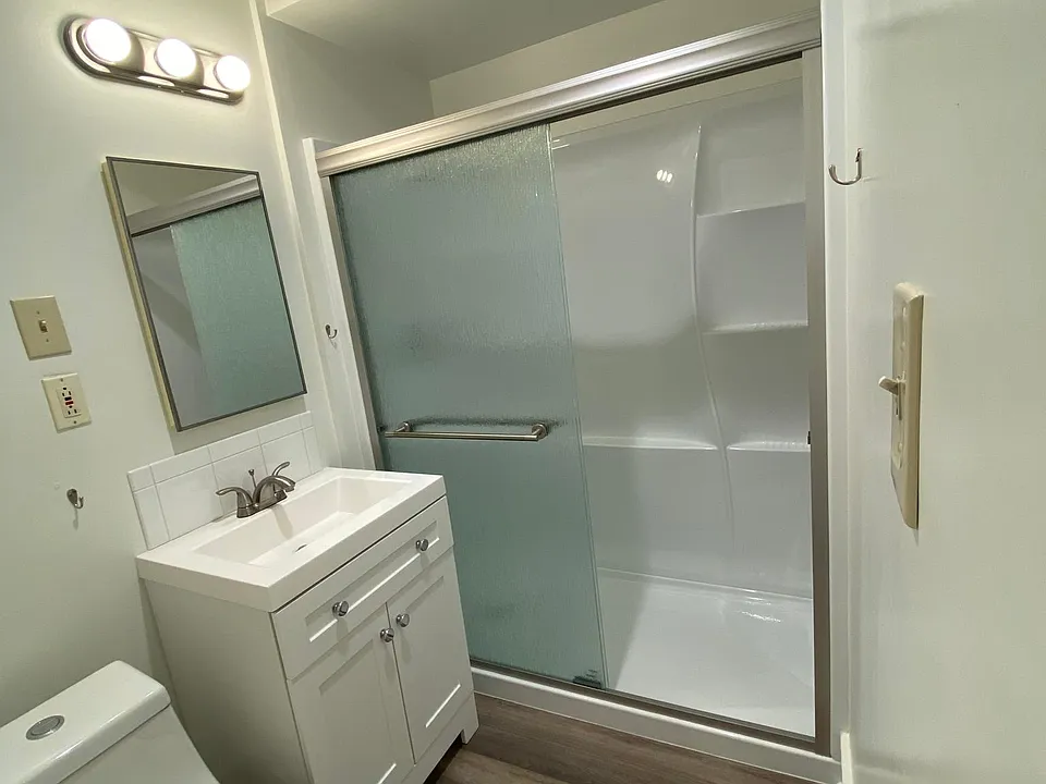 remodeled bathroom