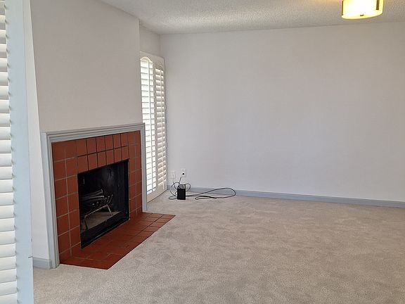 wood burning fire place