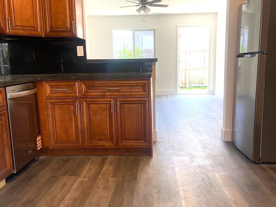 kitchen view towards front door