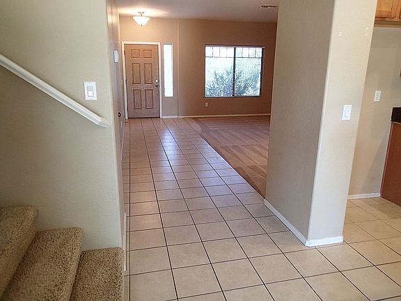 View of the front entry from kitchen/ greatroom