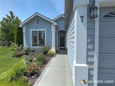 Beautiful entry to custom home