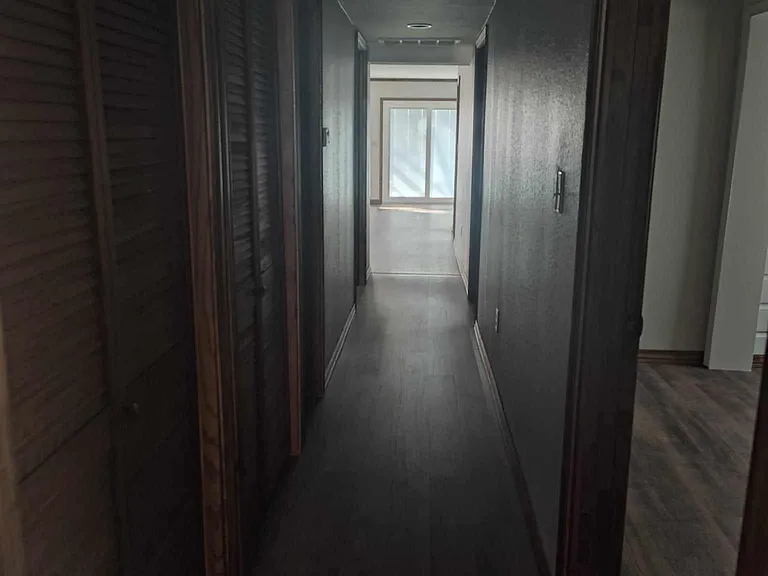 Hallway view from Master bedroom.