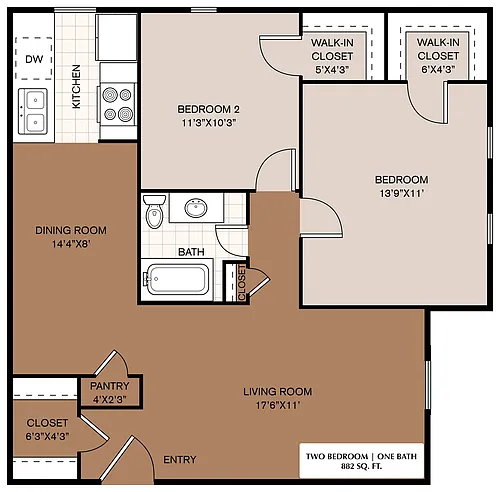 Floor plan San Miguel