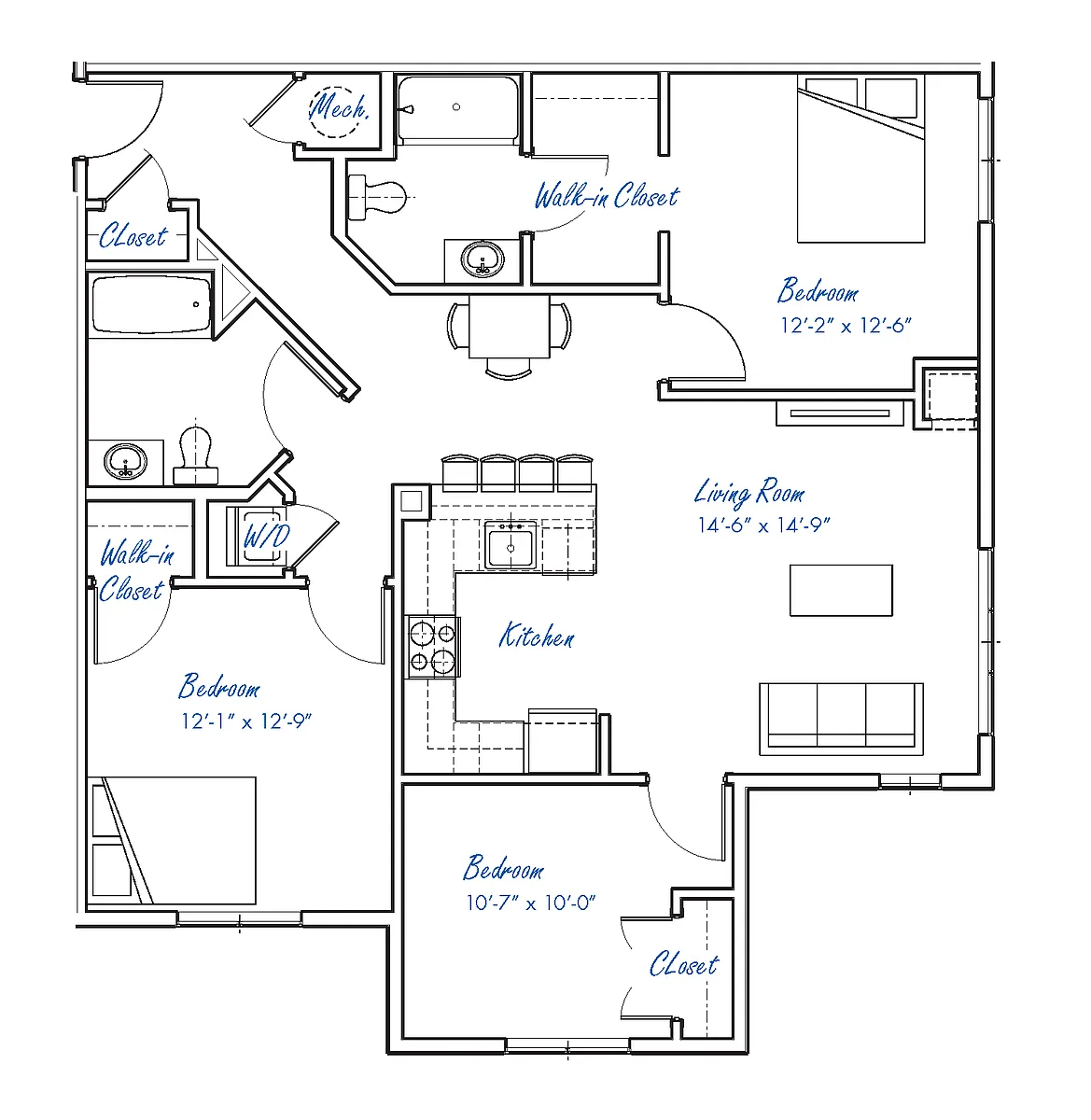 Floor plan C2E