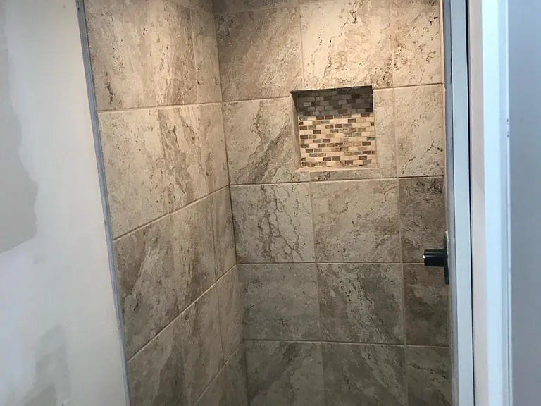 Basement has full bathroom