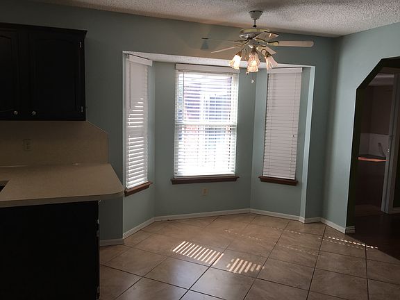 Bay window in dining