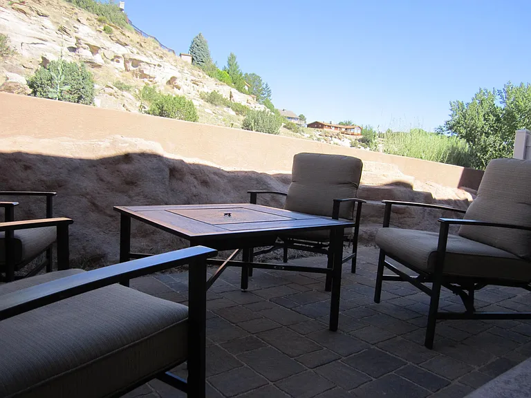 Back patio