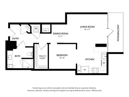 Floor plan TOWER A5