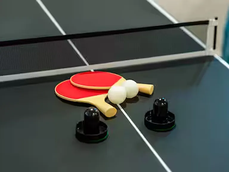 Featuring a game table and a variety of board games for hours of entertainment.
