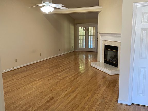 main living space, raised ceilings
