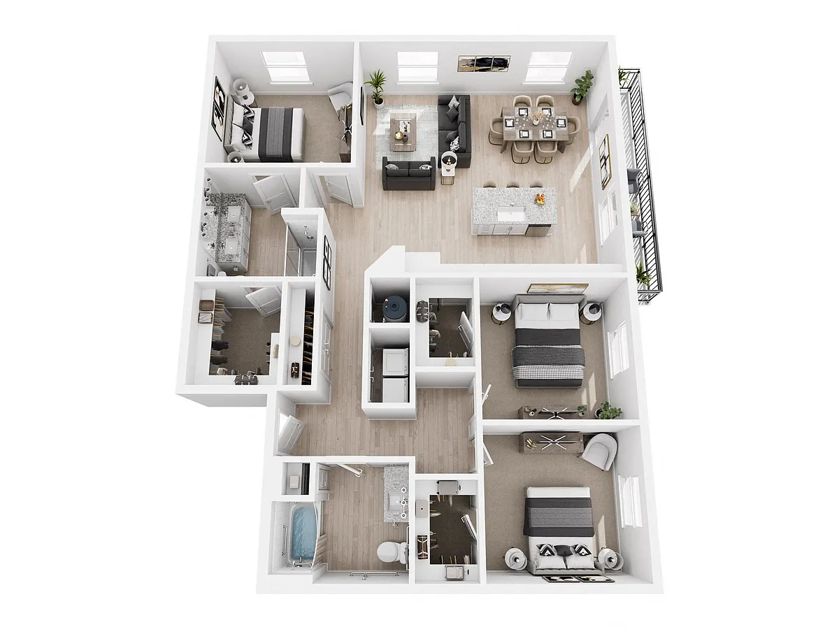 Floor plan C1A