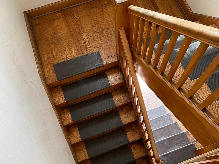 Front stairs hallway