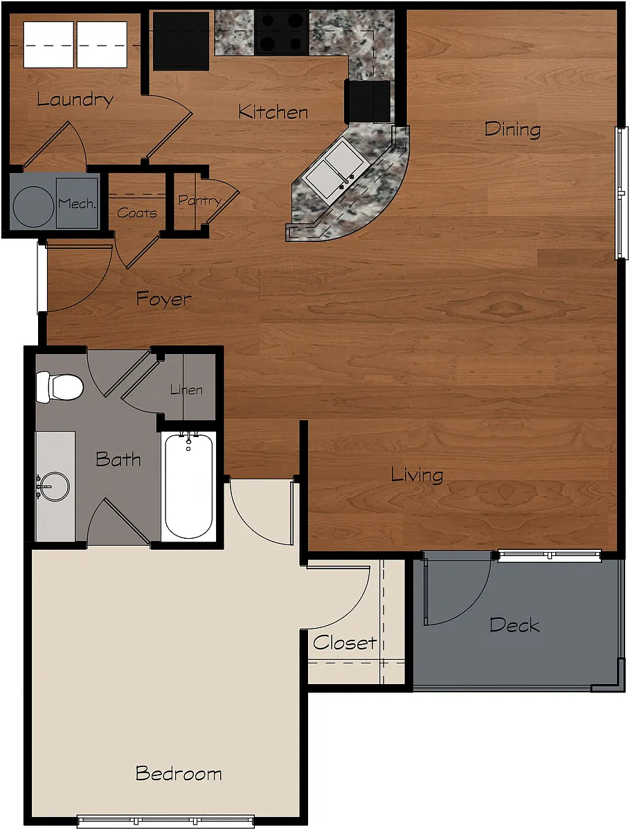 Floor plan A2 - Premium