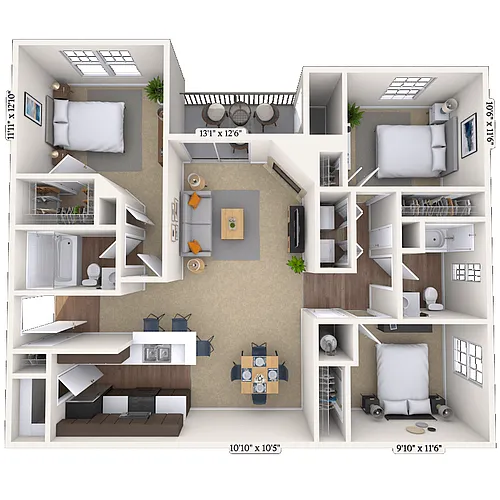 Floor plan Mariner