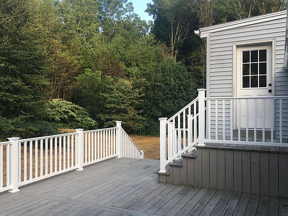 Large Back Deck with Private Yard