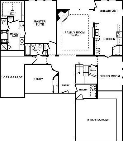Olympia Floor Plan - First Floor