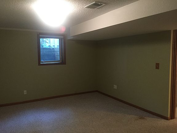 Basement bedroom.