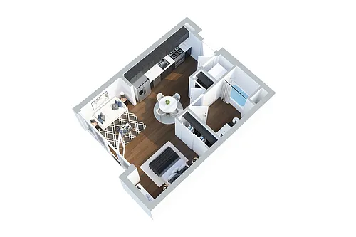Floor plan Studio