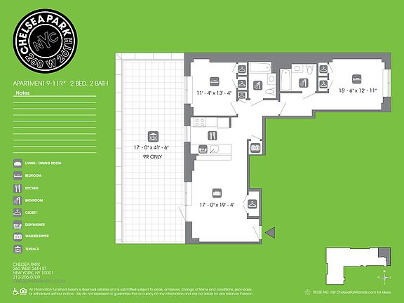 2nd image of 260 W 26th St APT 11R