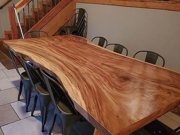 Custom Table stays with home