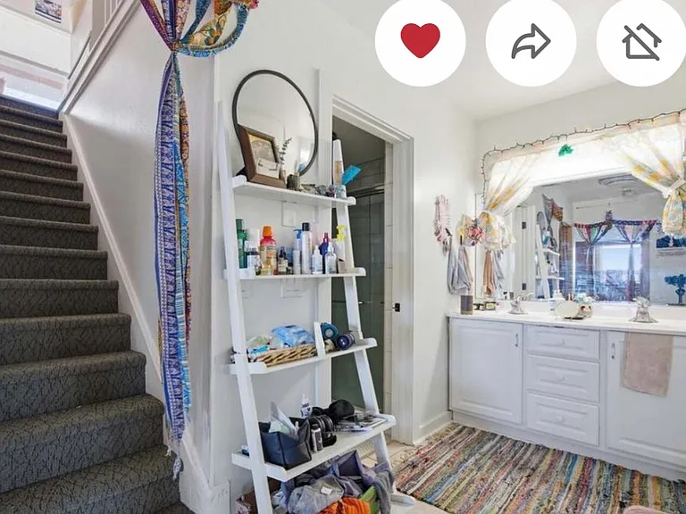 Active Bathroom with Double Sinks