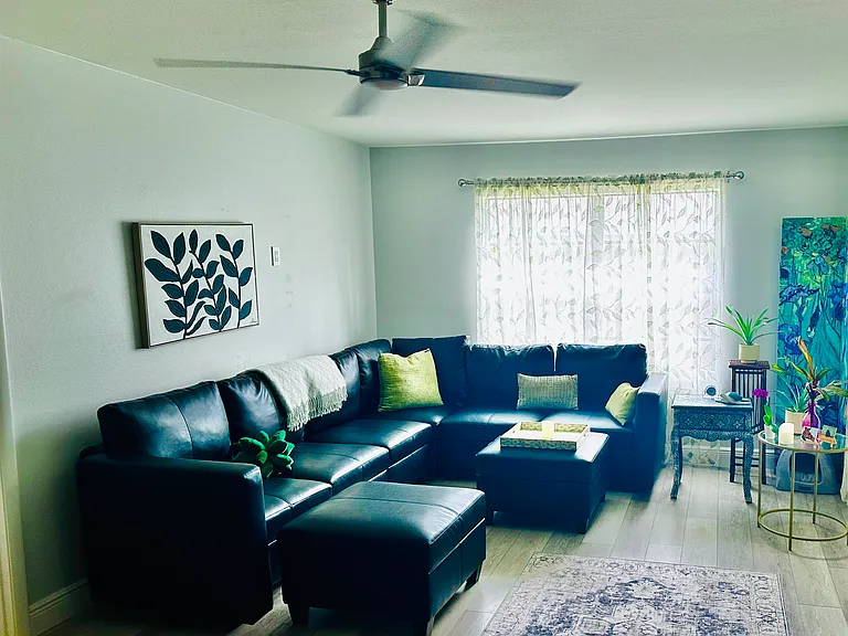 Living room.