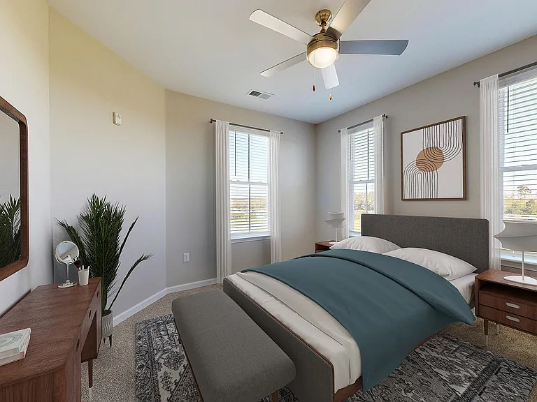 Newly Renovated Bedroom