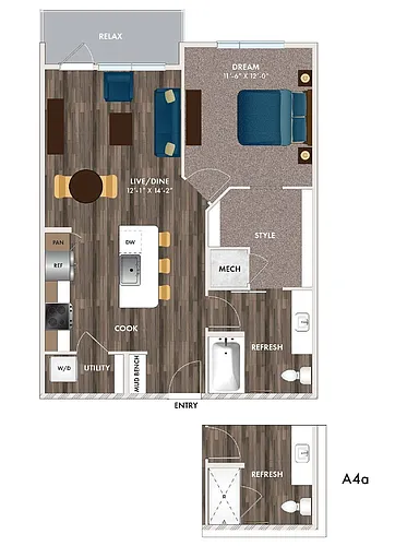 Floor plan A4