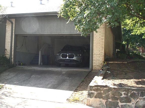 Double car garage and driveway