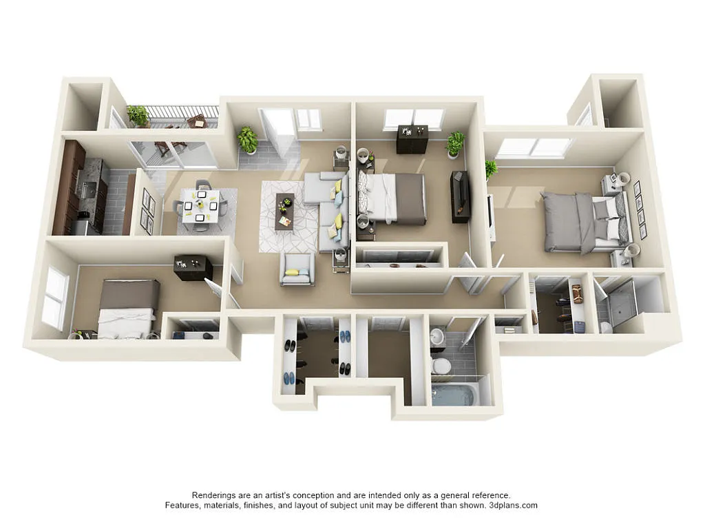 Floor plan Adams