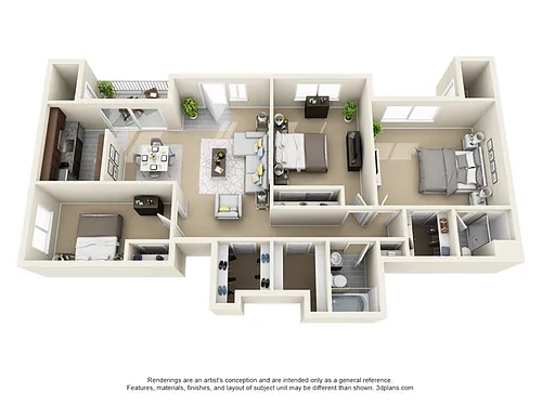 Floor plan Adams