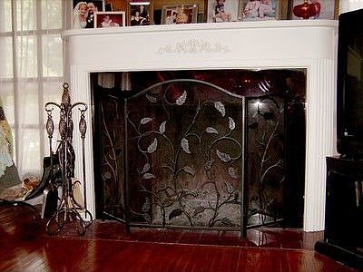 Fireplace and Wood Flooring