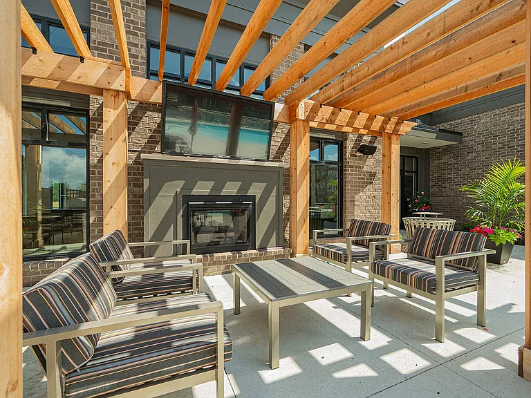Welcoming Fireside Lounge